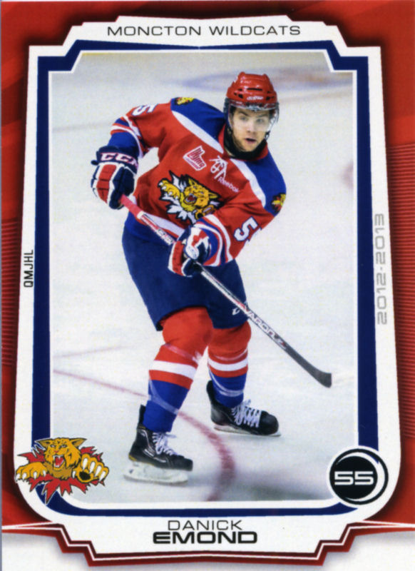 Moncton Wildcats 2012-13 hockey card image