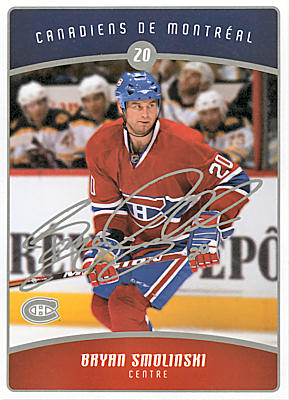 Montreal Canadiens 2007-08 hockey card image