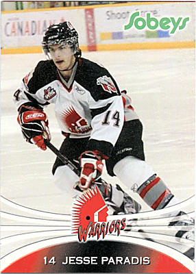 Moose Jaw Warriors 2008-09 hockey card image