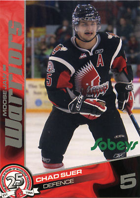 Moose Jaw Warriors 2009-10 hockey card image