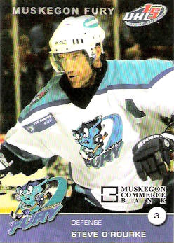 Muskegon Fury 2005-06 hockey card image