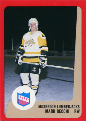 Muskegon Lumberjacks 1988-89 hockey card image