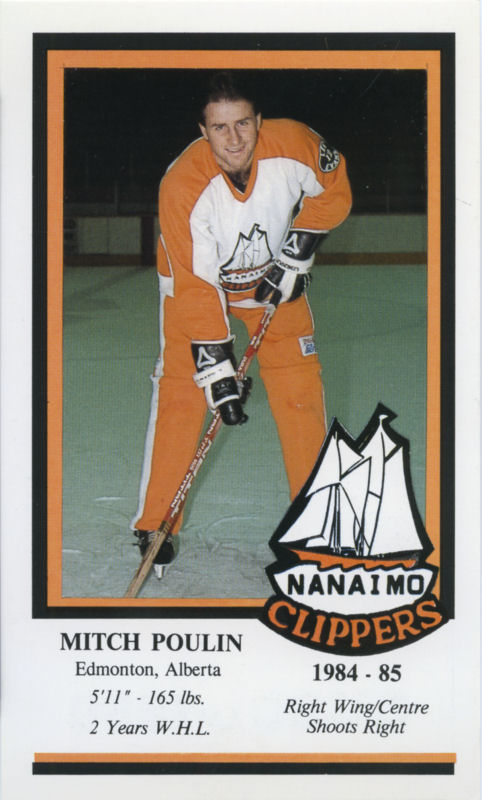 Nanaimo Clippers 1984-85 hockey card image