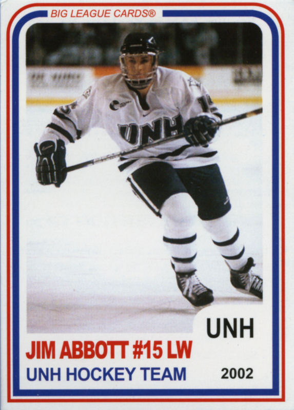 New Hampshire Wildcats 2001-02 hockey card image