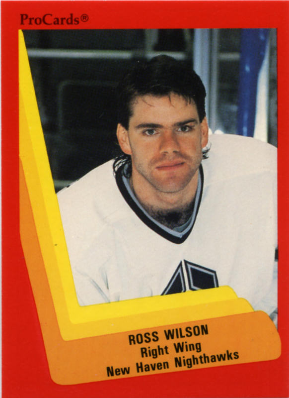 New Haven Nighthawks 1990-91 hockey card image
