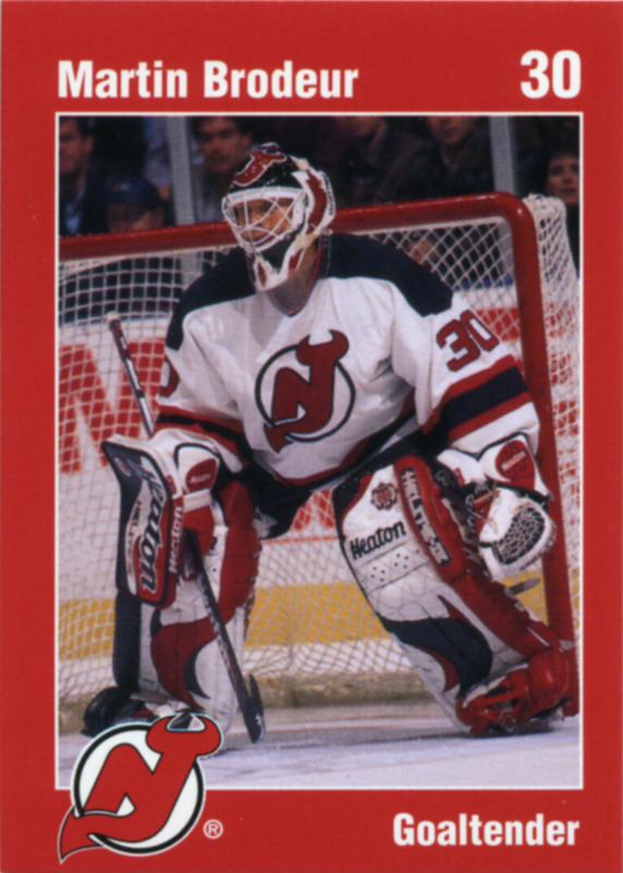 New Jersey Devils 1996-97 hockey card image