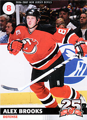 New Jersey Devils 2006-07 hockey card image