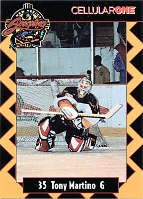 New Mexico Scorpions 1997-98 hockey card image