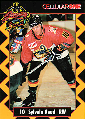 New Mexico Scorpions 1997-98 hockey card image