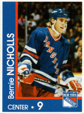 New York Rangers 1989-90 hockey card image