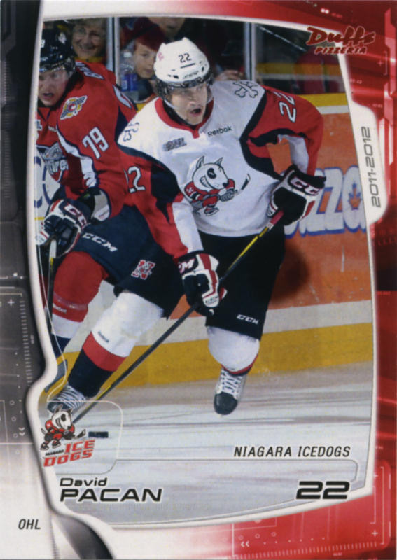 Niagara IceDogs 2011-12 hockey card image