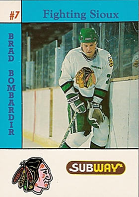 North Dakota Fighting Sioux 1992-93 hockey card image