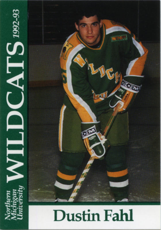 Northern Michigan Wildcats 1992-93 hockey card image