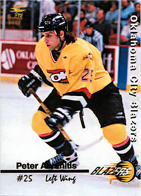 Oklahoma City Blazers 1998-99 hockey card image