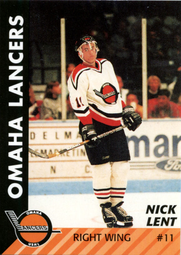 Omaha Lancers 1995-96 hockey card image