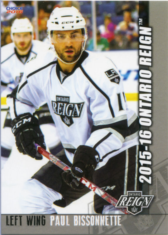 Ontario Reign 2015-16 hockey card image