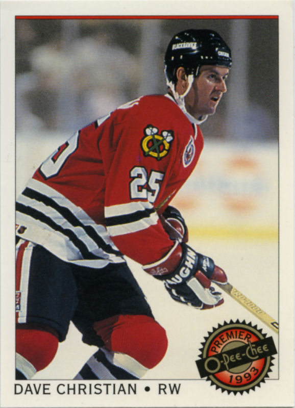 O-Pee-Chee Premier 1992-93 hockey card image