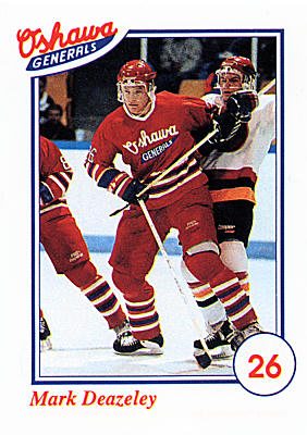 Oshawa Generals 1991-92 hockey card image