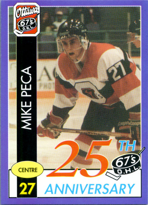 Ottawa 67's 1992-93 hockey card image