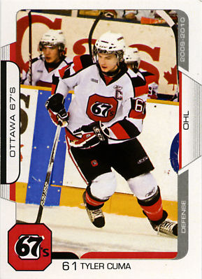 Ottawa 67's 2009-10 hockey card image