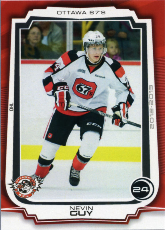 Ottawa 67's 2012-13 hockey card image