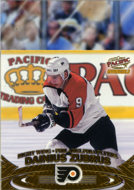 Pacific Invincible 1997-98 hockey card image