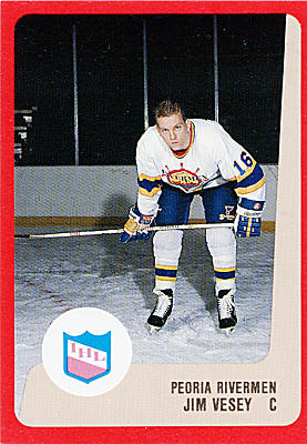 Peoria Rivermen 1988-89 hockey card image