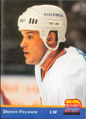 Peoria Rivermen 1993-94 hockey card image