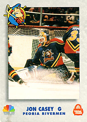 Peoria Rivermen 1995-96 hockey card image