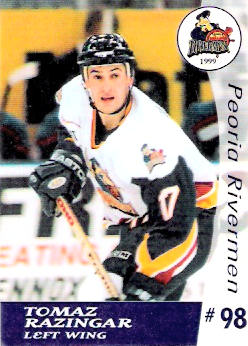 Peoria Rivermen 1999-00 hockey card image