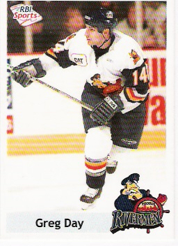 Peoria Rivermen 2002-03 hockey card image
