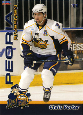 Peoria Rivermen 2009-10 hockey card image