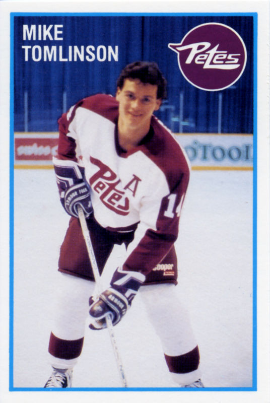 Peterborough Petes 1991-92 hockey card image