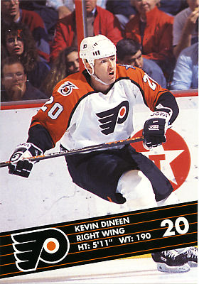 Philadelphia Flyers 1991-92 hockey card image