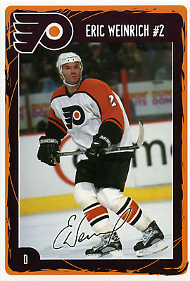 Philadelphia Flyers 2001-02 hockey card image