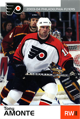 Philadelphia Flyers 2003-04 hockey card image