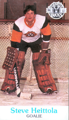 Pinebridge Bucks 1983-84 hockey card image