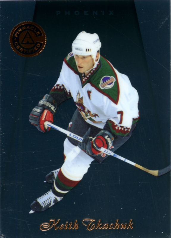 Pinnacle Certified 1997-98 hockey card image