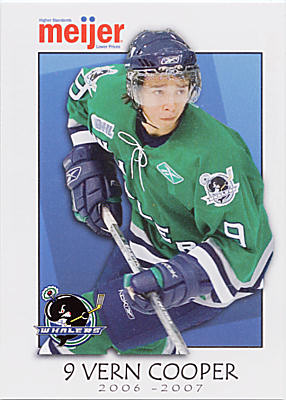Plymouth Whalers 2006-07 hockey card image