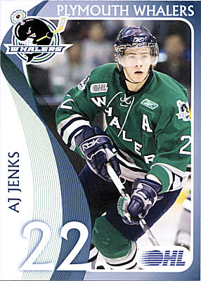 Plymouth Whalers 2008-09 hockey card image