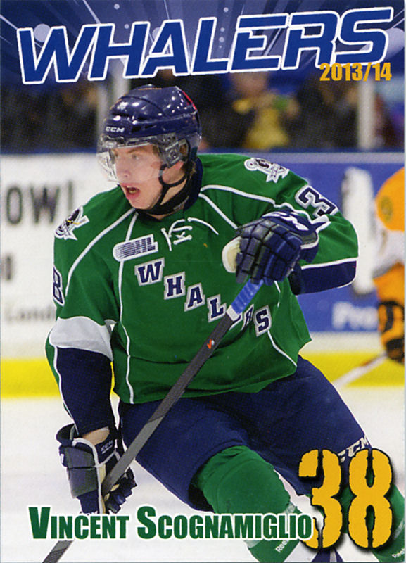 Plymouth Whalers 2013-14 hockey card image