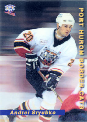 Port Huron Border Cats 1998-99 hockey card image