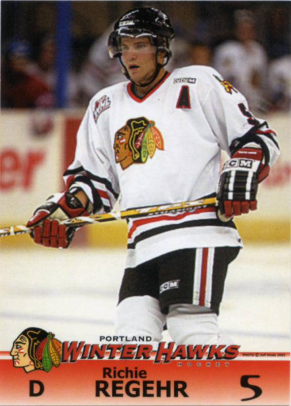 Portland Winter Hawks 2003-04 hockey card image