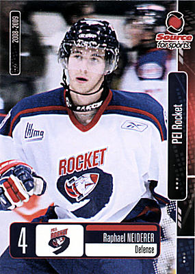 Prince Edward Island Rocket 2008-09 hockey card image