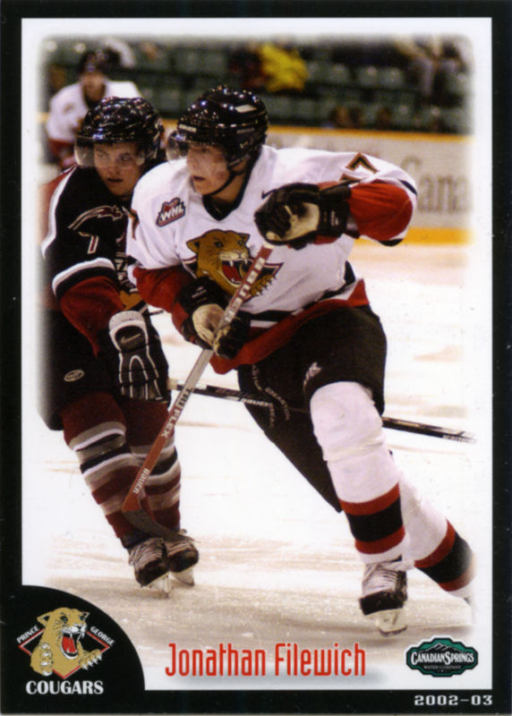 Prince George Cougars 2002-03 hockey card image