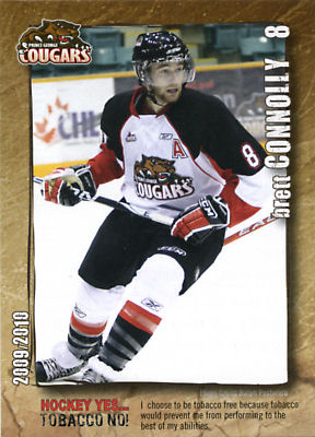 Prince George Cougars 2009-10 hockey card image
