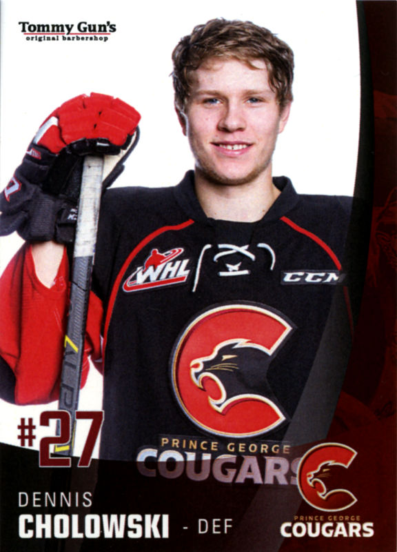 Prince George Cougars 2017-18 hockey card image