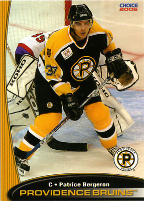 Providence Bruins 2004-05 hockey card image