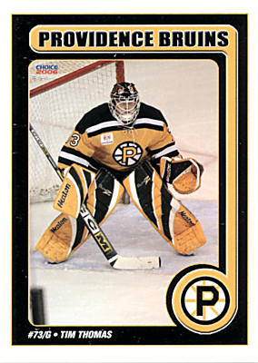 Providence Bruins 2005-06 hockey card image