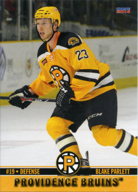 Providence Bruins 2013-14 hockey card image